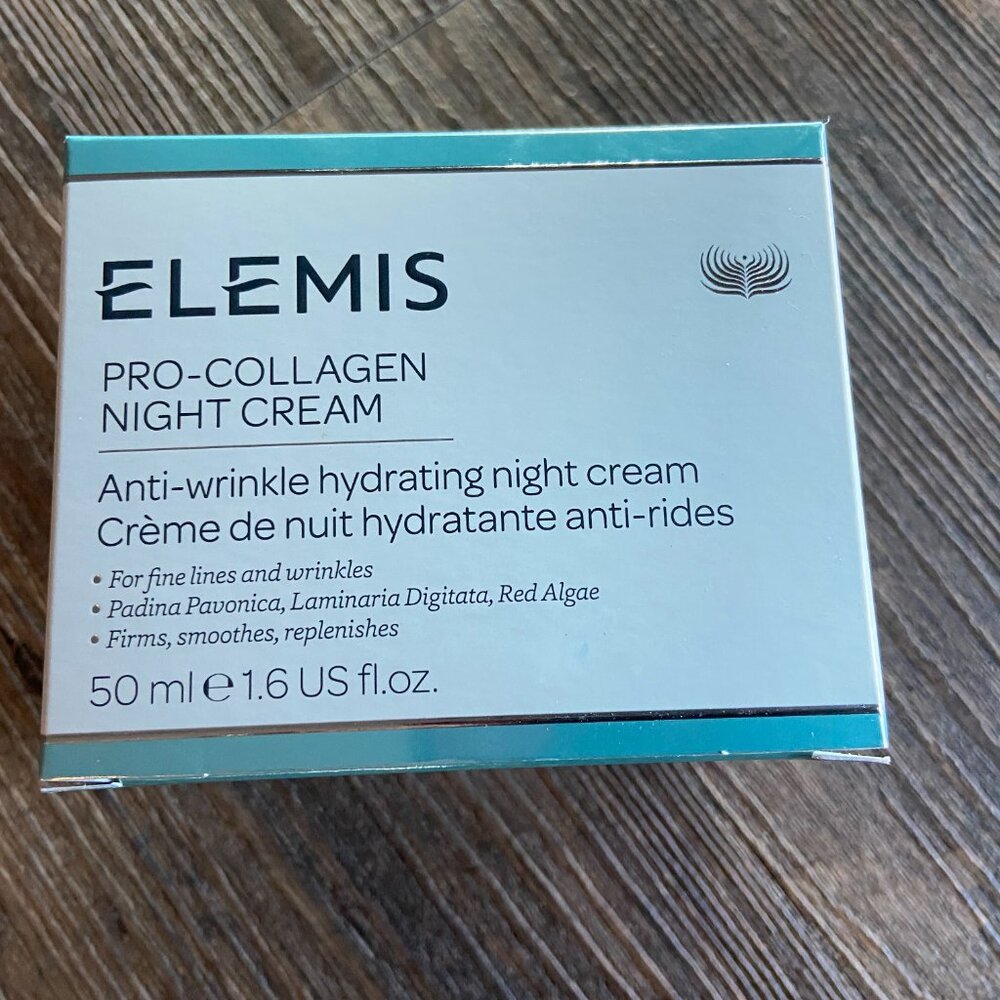 ELEMIS PRO-COLLAGEN NIGHT CREAM – 1.6 fl oz / 50 ml – NEW IN BOX